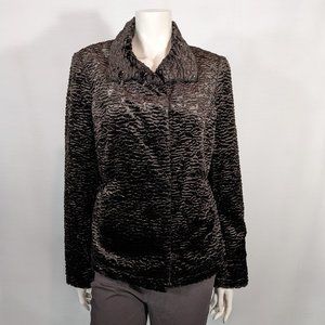 Tribal Faux Fur Jacket (like new)